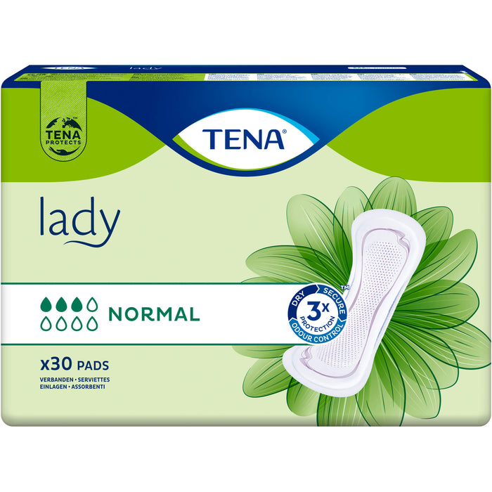 TENA Lady Normal Inkontinenz Einlagen, 30 St
