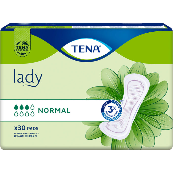TENA Lady Normal Inkontinenz Einlagen, 30 St 