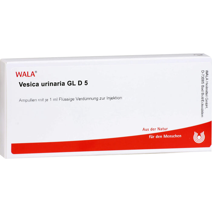 Vesica Urinaria Gl D5 Wala Ampullen, 10X1 ml AMP