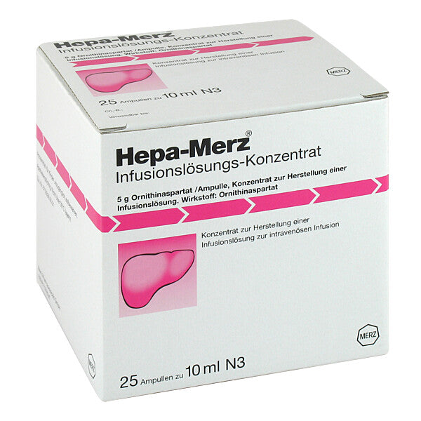Hepa-Merz Infusionslösungs-Konzentrat bei gestörter Entgiftungsleistung der Leber, 250 ml Lösung