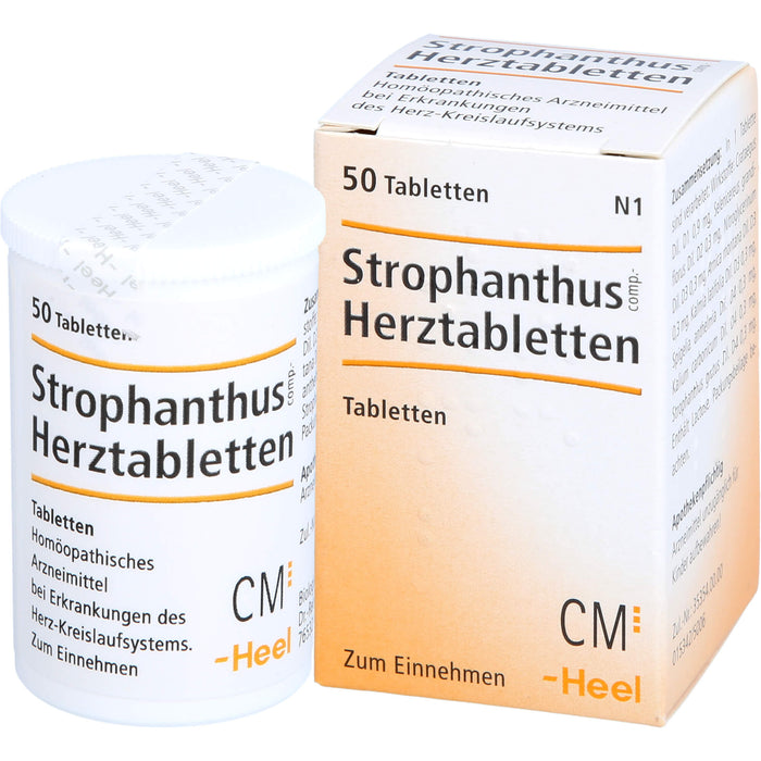 Strophantus comp. Herztabletten Heel, 50 St. Tabletten