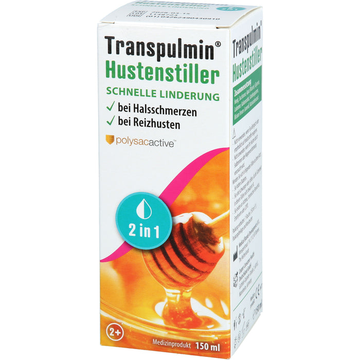 Transpulmin Hustenstiller Sirup, 150 ml Lösung