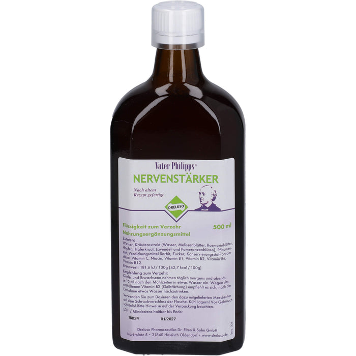 Vater Philipps Nervenstärker Flüssigkeit, 500 ml Lösung
