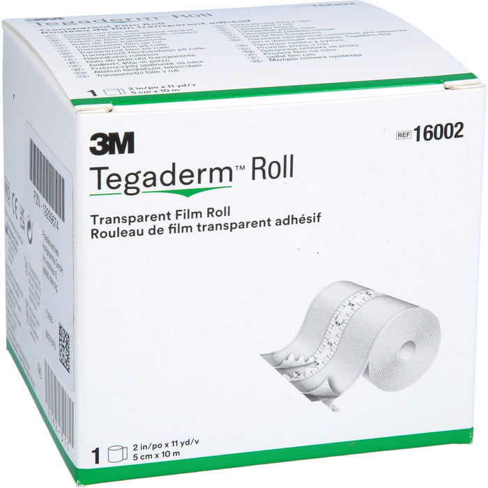 Tegaderm Rolle 5 cm x 10 m, 1 St. Pflaster