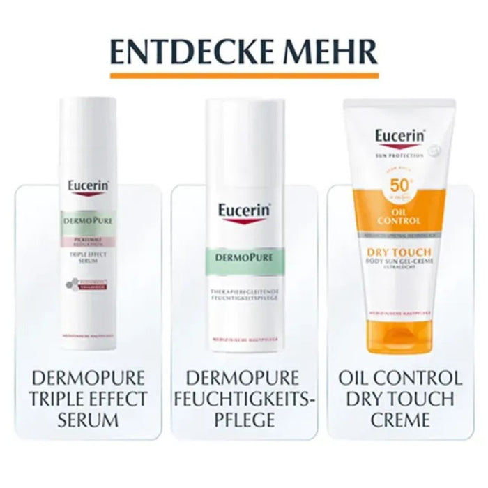 Eucerin Oil Control Face Sun Gel-Creme LSF 50+, 50 ml Creme