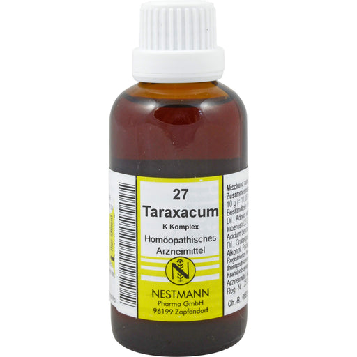 NESTMANN Taraxacum F Komplex 27 Mischung, 50 ml Lösung