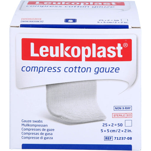 Leukoplast Mullkompressen 5 x 5 cm steril, 50 St. Kompressen
