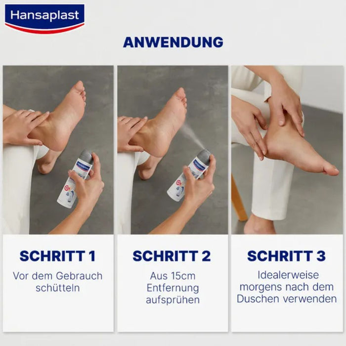 Hansaplast Fuß Spray Silver Active, 150 ml Lösung
