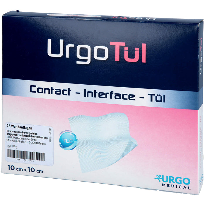 Urgotül Wundgaze 10 x 10 cm, 25 St. Wundgaze