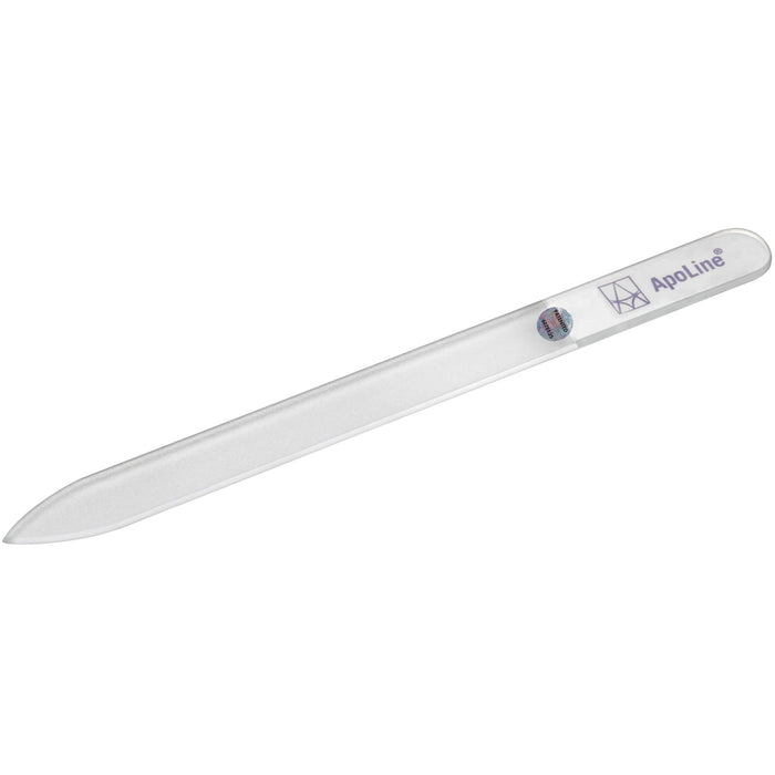 apoline Nagelfeile Glas transparent 14cm, 1 St 