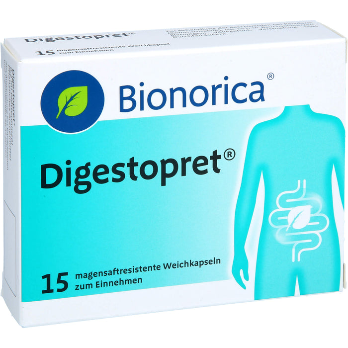 Digestopret Weichkapseln bei Darmbeschwerden, 15 St. Kapseln