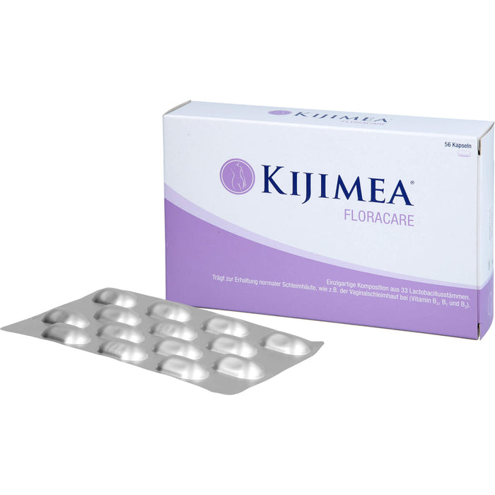 Kijimea FloraCare Kapseln zur Erhaltung normaler Schleimhäute, 56 St. Kapseln