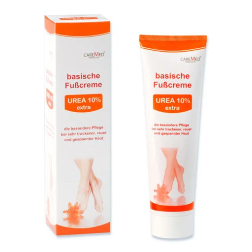 CAREMED Urea 10 % extra basische Fußcreme, 150 ml Creme