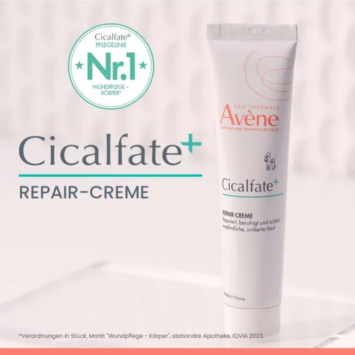 Avène Cicalfate+ Repair-Creme repariert, beruhigt und schützt empfindliche, irritierte Haut, 15 ml Creme