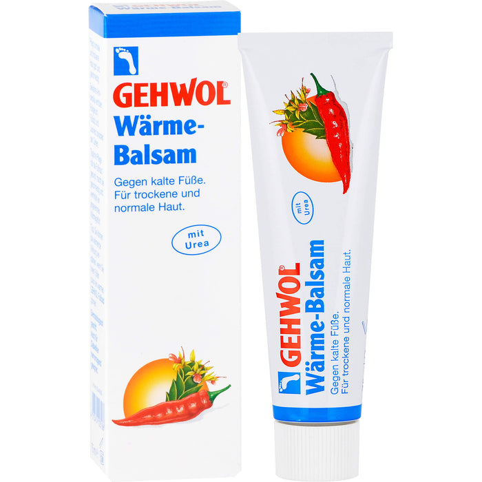 GEHWOL Wärme-Balsam gegen kalte Füße für trockene und normale Haut, 75 ml Creme
