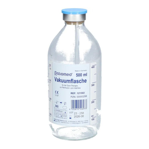 Vakuumflasche ratiomed 500 ml Glas, 500 ml Flaschen