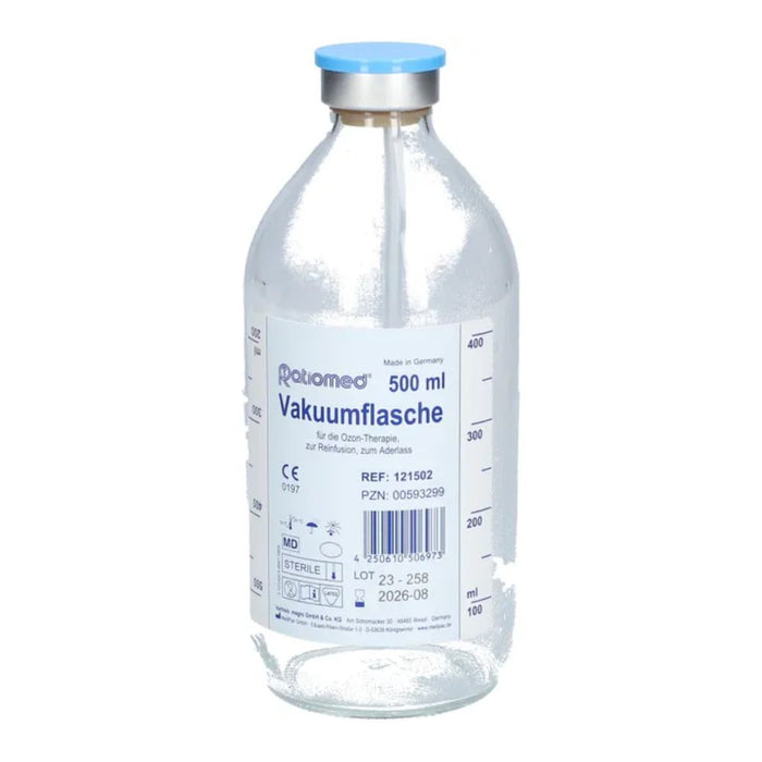 Vakuumflasche ratiomed 500 ml Glas, 500 ml Flaschen