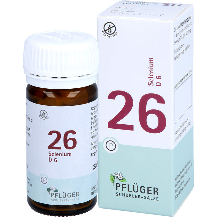 Pflüger Biochemie Nr.26 Selenium D6 Tabletten, 100 St. Tabletten