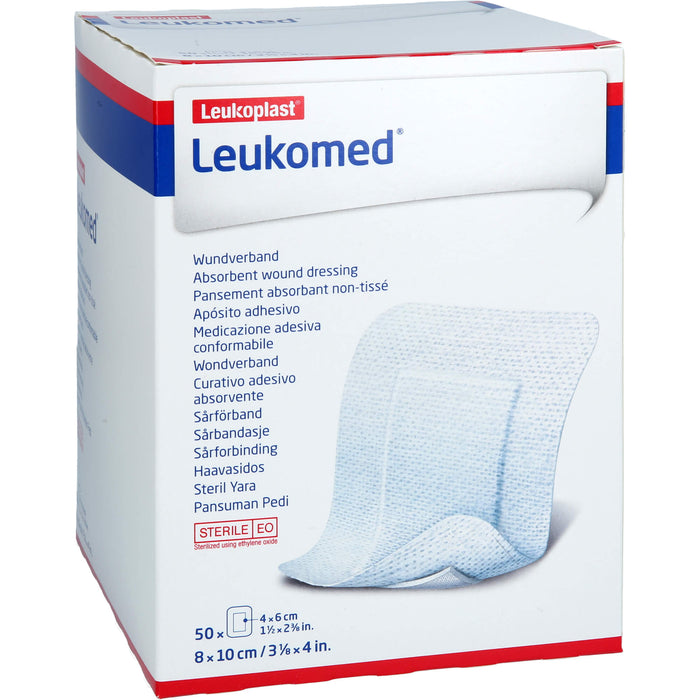 Leukomed steriler Wundverband 8 x 10 cm, 50 St. Pflaster