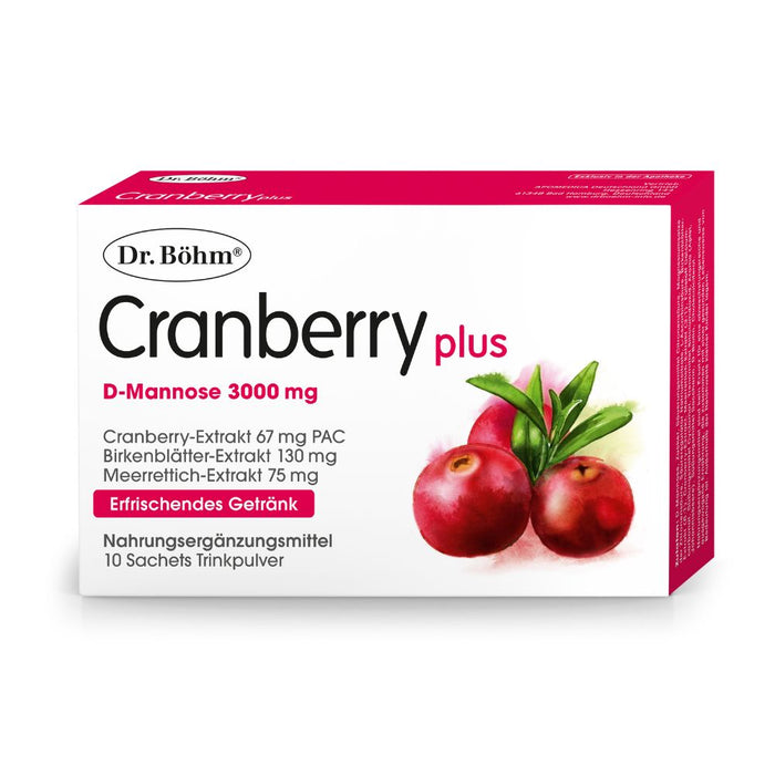 Dr. Böhm Cranberry plus, 10 St. Beutel