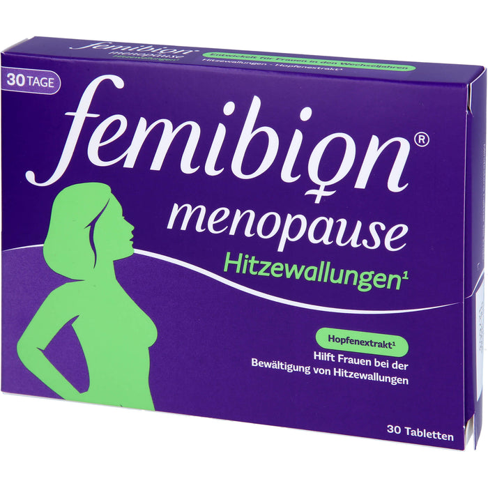 Femibion Menopause Hitzewallungen Tabletten, 30 St. Tabletten