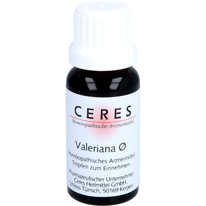 Ceres Valeriana Urtinktur, 20 ml Lösung