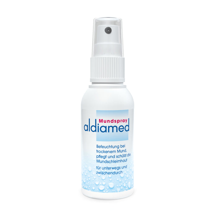 aldiamed Mundspray Gelfluid Speichelergänzung bei Mundtrockenheit, 50 ml Lösung