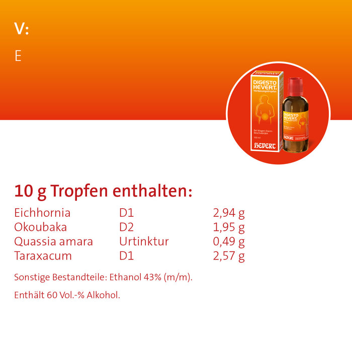 Digesto Hevert injekt Lösung, 100 St. Ampullen