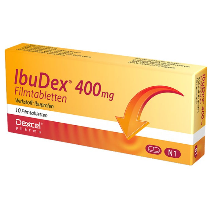 IbuDex® 400 mg Filmtabletten, 10 St. Tabletten