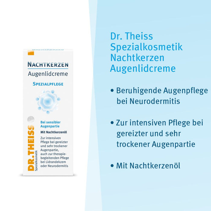 Dr. Theiss Nachtkerzen Augenlidcreme, 15 ml Creme