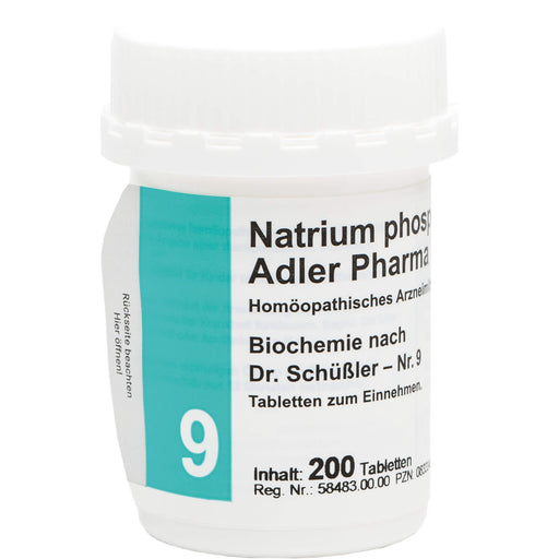 Biochemie Adler 9 Natrium phosphoricum D6 Tbl., 200 St TAB