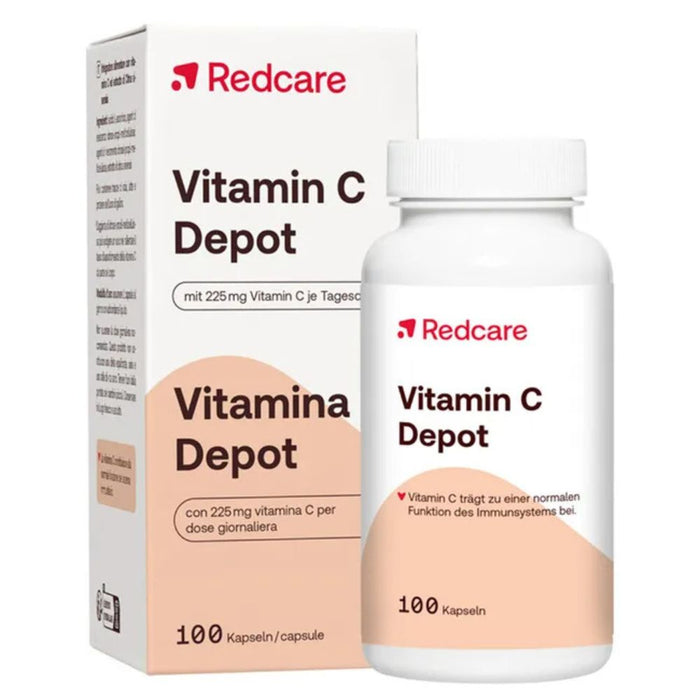 RedCare Vitamin C Depot Kapseln, 100 St. Kapseln