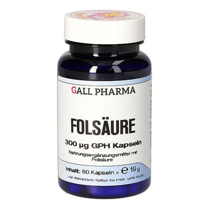 GALL PHARMA Folsäure 300 µg GPH Kapseln, 60 St. Kapseln