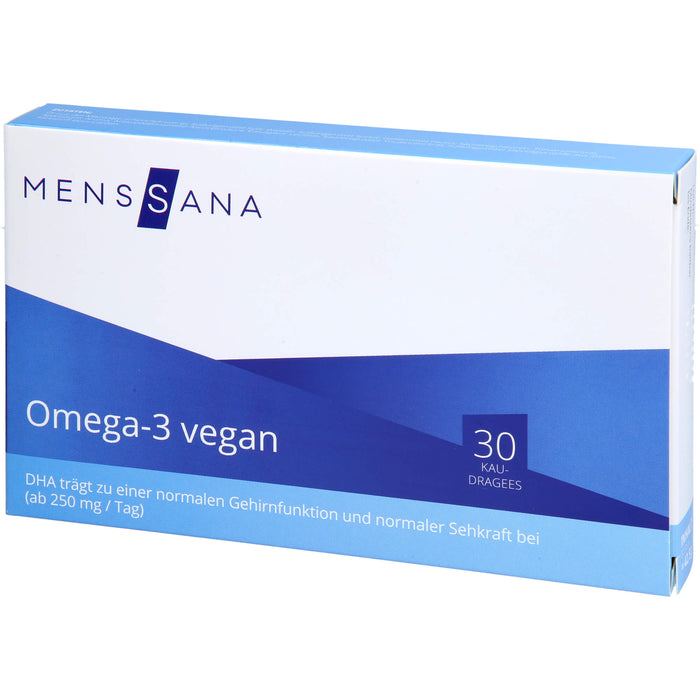 Omega-3 vegan MensSana®, 30 St KDA