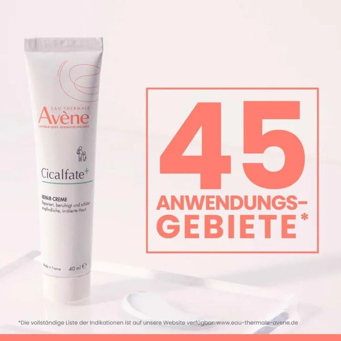 Avène Cicalfate+ Repair-Creme repariert,  beruhigt und schützt empfindliche, irritierte Haut, 40 ml Creme