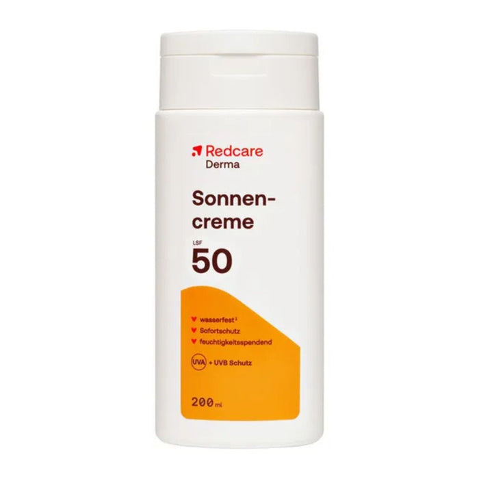 Redcare Derma Sonnencreme LSF 50, 200 ml Creme