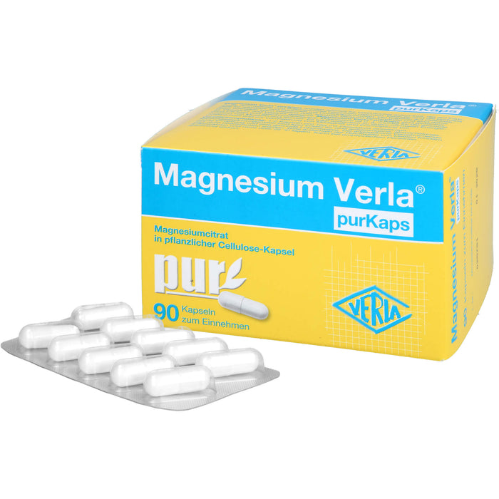 VERLA Magnesium purKaps Kapseln, 90 St. Kapseln