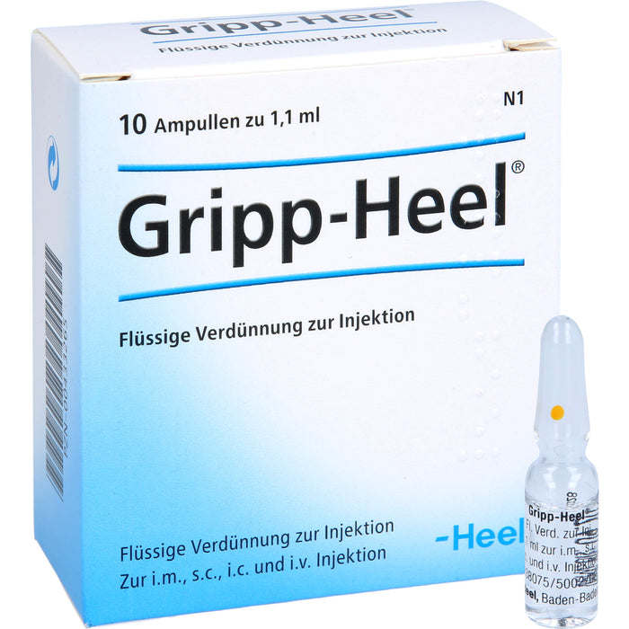 Gripp-Heel flüssige Verdünnung, 10 St. Ampullen