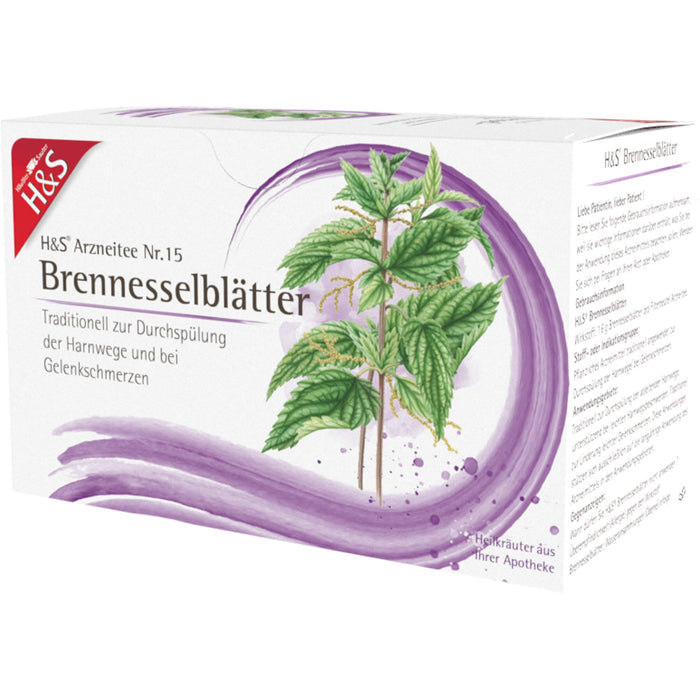 H&S Brennesselblätter Arzneitee Nr. 15, 20 St. Filterbeutel