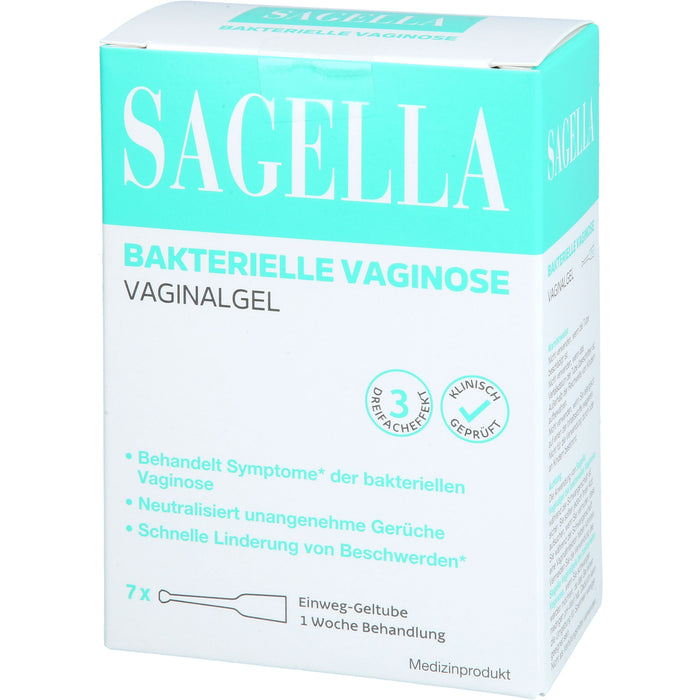 Sagella Vaginalgel gegen bakterielle Vaginose, 7 St. Packung