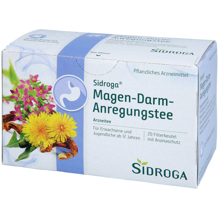 Sidroga Magen-Darm-Anregungstee Filterbeutel, 20 St. Filterbeutel