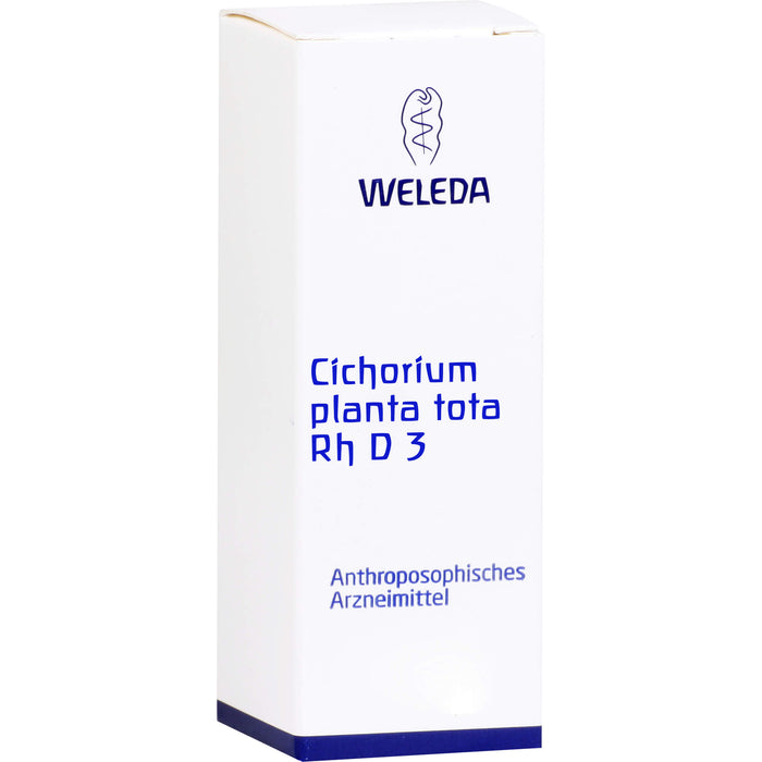 WELEDA Cichorium planta tota Rh D3 flüssige Verdünnung, 20 ml Lösung
