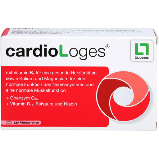 CardioLoges Tabletten für eine gesunde Herzfunktion, 120 St. Tabletten