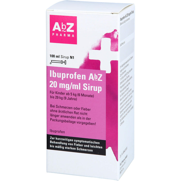 Ibuprofen AbZ 20mg/ml Sirup, 100 ml Lösung