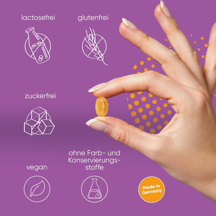 ipalat Vitaminpastillen Orange-Ingwer: Für Abwehrkräfte und Schleimhäute, 40 St. Pastillen