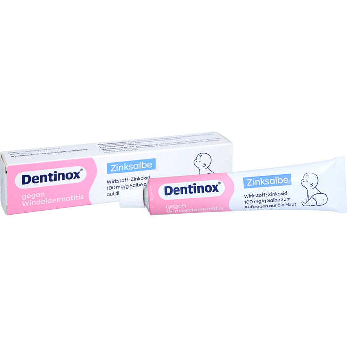 Dentinox Zinksalbe gegen Windeldermatitis, 45 g Salbe