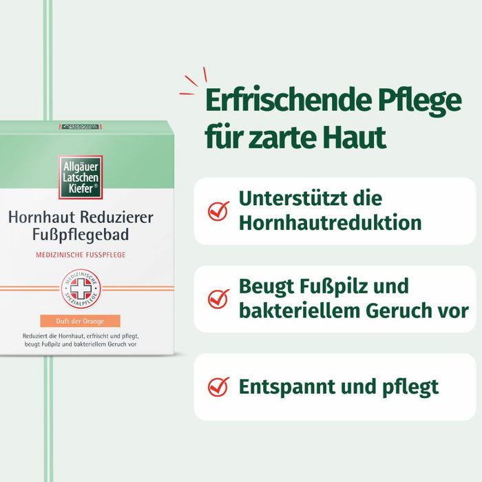 Allgäuer Latschenk.Hornhaut Reduzierer Fußpflege, 10 St. Beutel