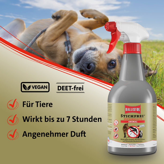 Stichfrei Animal Sprühflasche, 100 ml Lösung