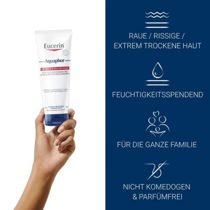 Eucerin Aquaphor Protect & Repair Salbe, 220 ml Salbe