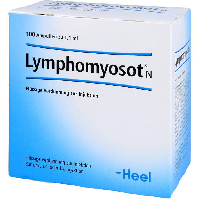 Lymphomyosot  N, Flüssige Verdünnung zur Injektion, 100 St. Ampullen